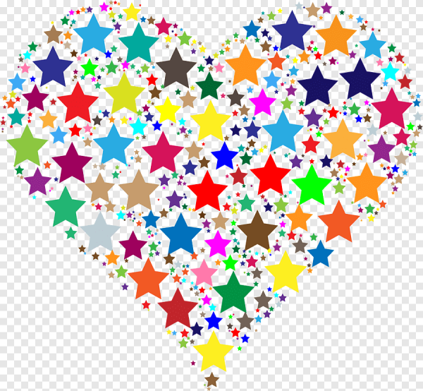 Фейерверк из звездочек