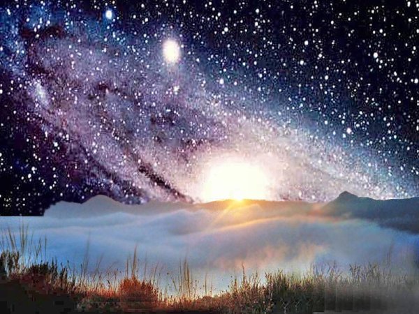 Космос Звездная туманность