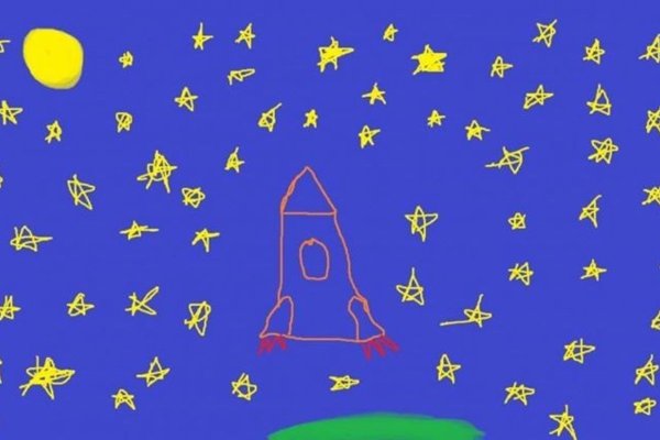 Рисование с детьми звездное небо