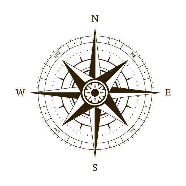 Звезда роза ветров