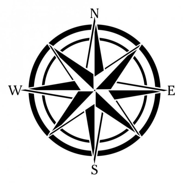 АУЕ звёзды роза ветров