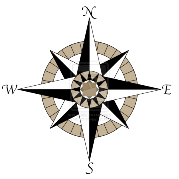 Звезда ветров значок