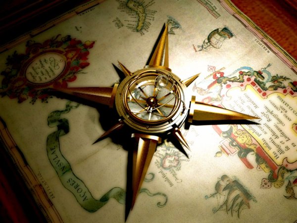 Тату компас роза ветров эскиз