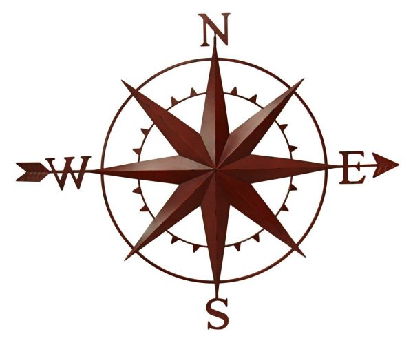 Роза ветров эмблема