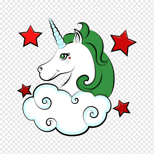 Единорожка со звездами