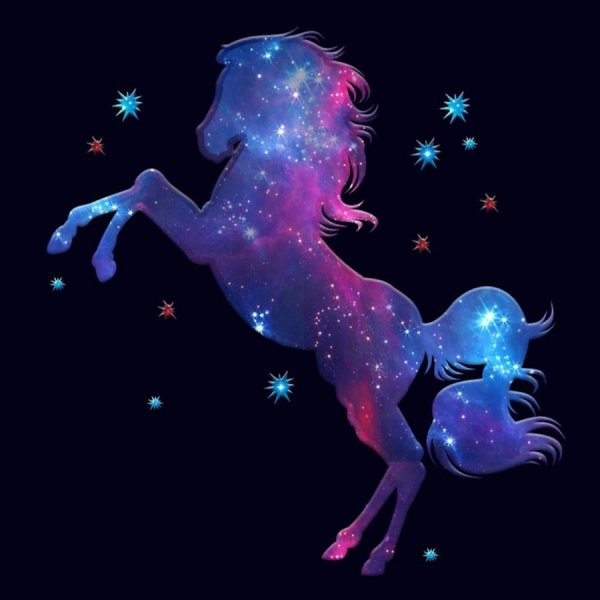 Единорог на Звездном небе