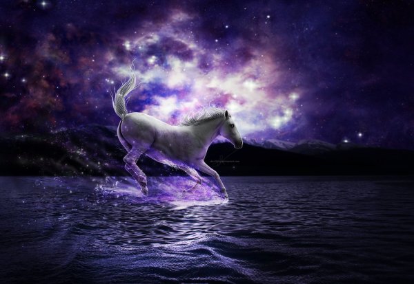 Единорог стилизованный