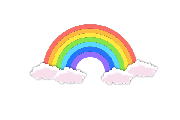 Нарисовать радугу