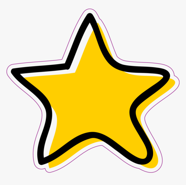 Стикеры звездочки