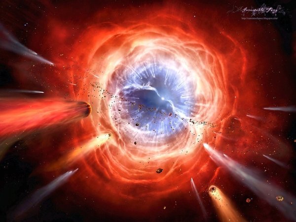 Взрыв черной дыры