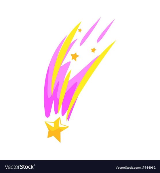 Падающая звезда для детей