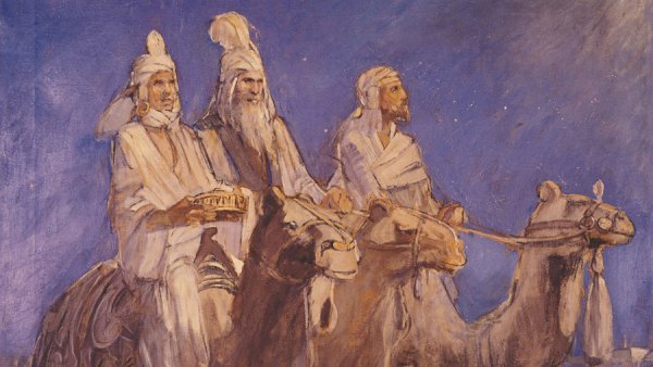 Волхвы Рождественская звезда живопись