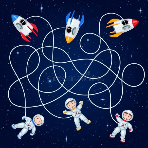 Игра для детей космос карточки