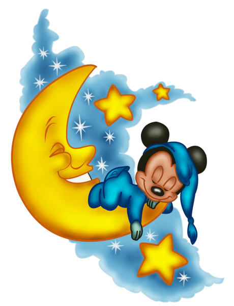 Луна мультяшный