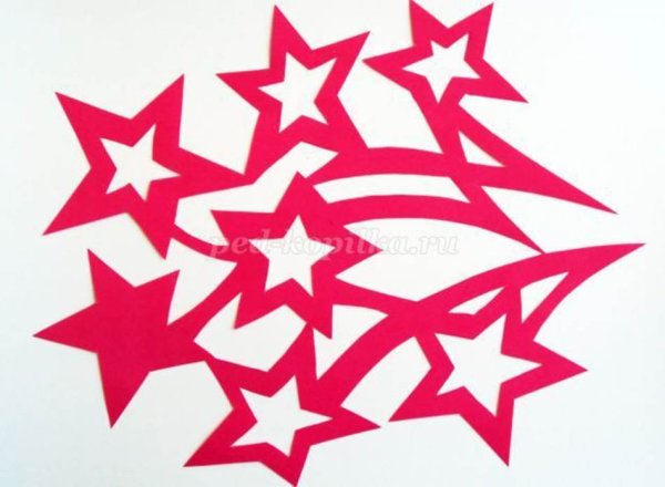 Трафареты на окна к 9 мая цветные