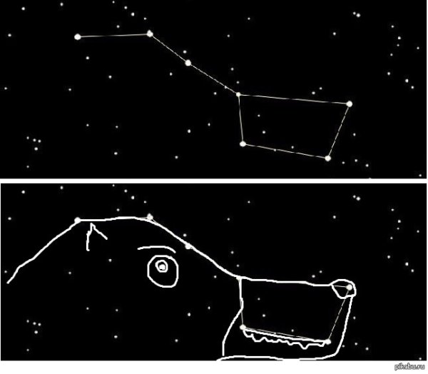 Большая Медведица Созвездие