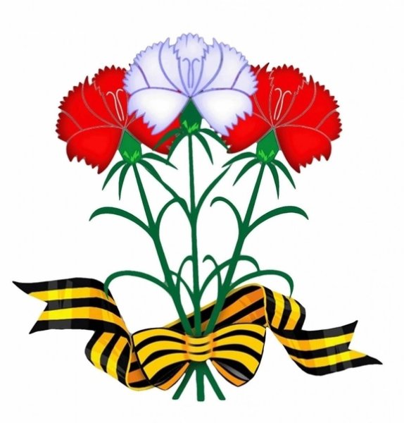 День Победы трафареты цветные