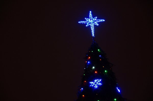 Рождественская звезда на елку