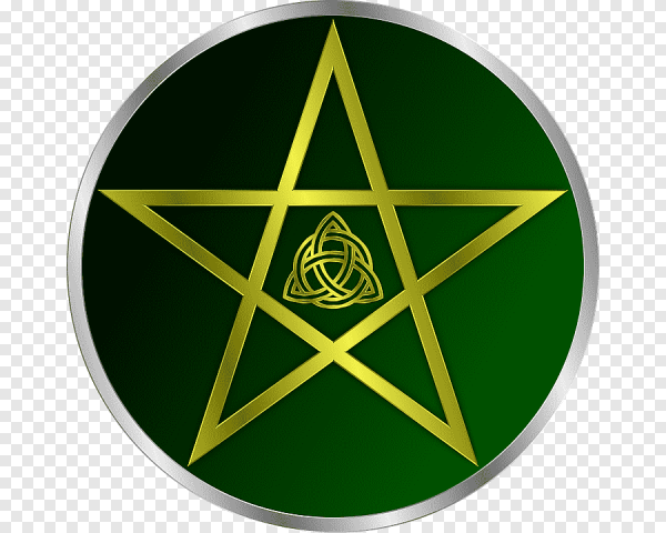 Пентаграмма виккан