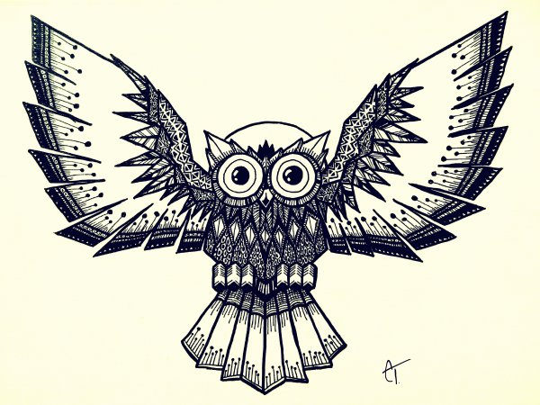 Филин вектор