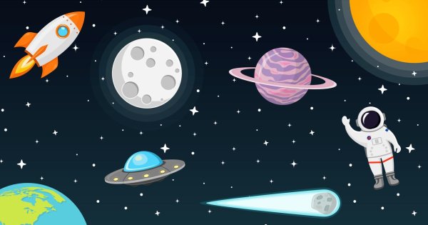 Планеты ракеты космонавты