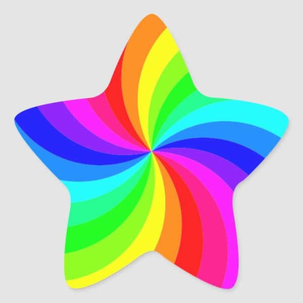 Звездочки цветные