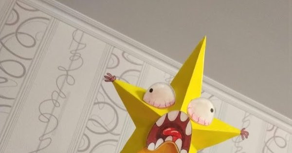 Орущая звезда на ёлке