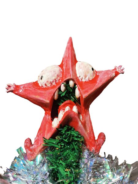 Орущая звезда на ёлке