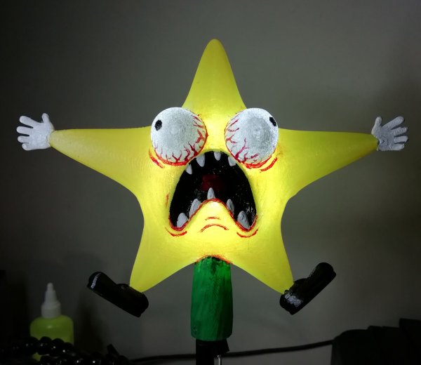 Звезда кричит на елке