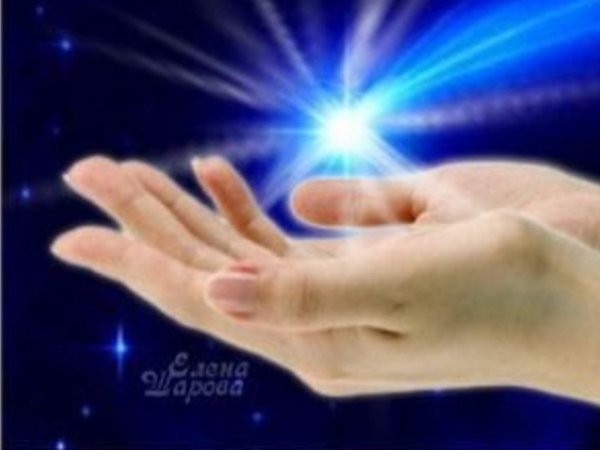 Звезда упала на ладошку