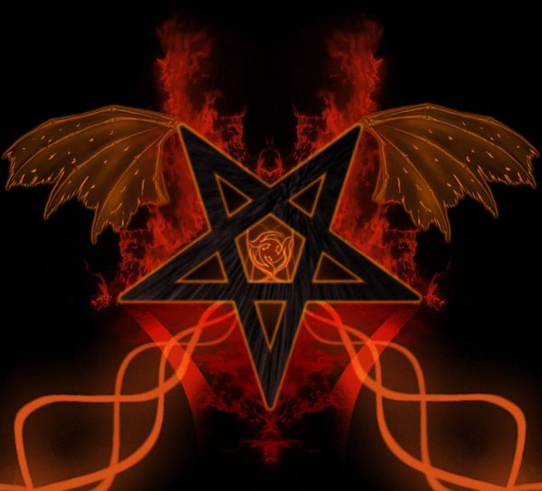 Пентаграмма дьявола Люцифера