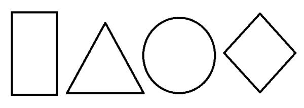 Круг, квадрат и треугольник