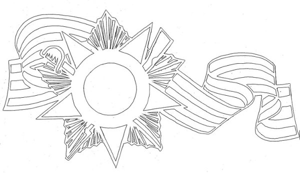 9 Мая карандашом