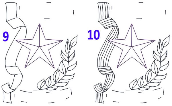 Вытынанки ко Дню Победы