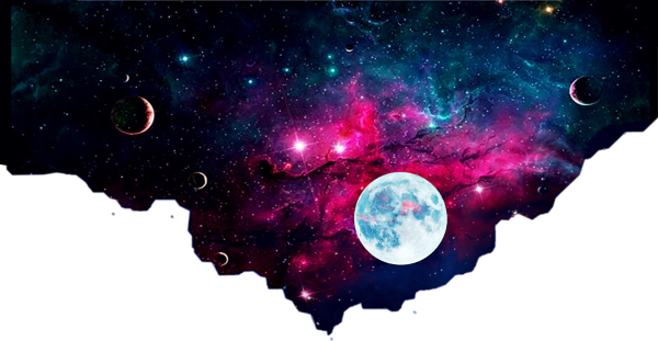 Планеты на белом фоне арт