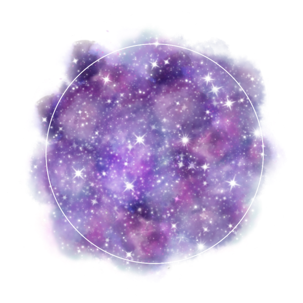 Космос на прозрачном фоне