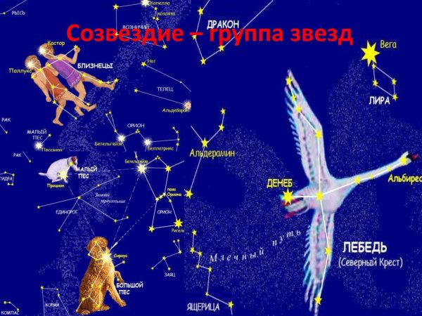 Созвездия на небе с названиями для детей