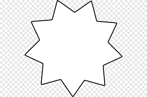 Звезда черно белая акция