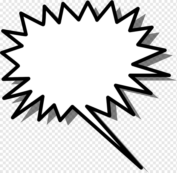 Облако с острыми углами