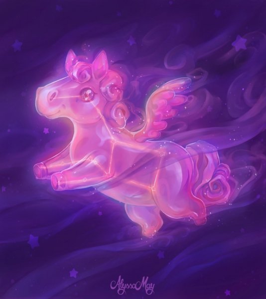 Созвездие Пегас гиф