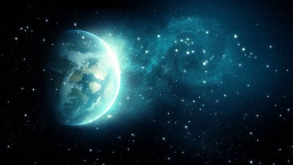 Космические пейзажи на земле