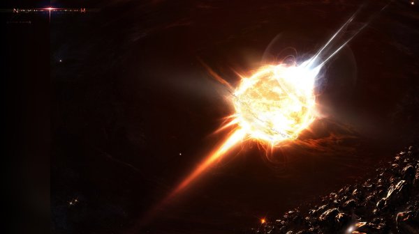 Взрыв солнца