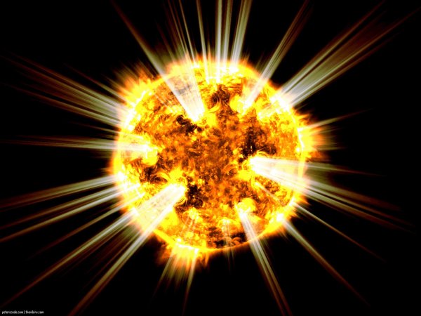 Взрыв сверхновой Бетельгейзе