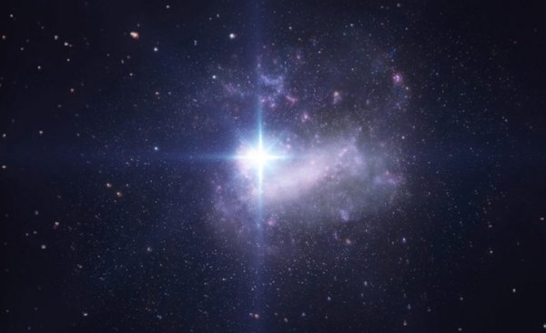 Рождение сверхновой звезды