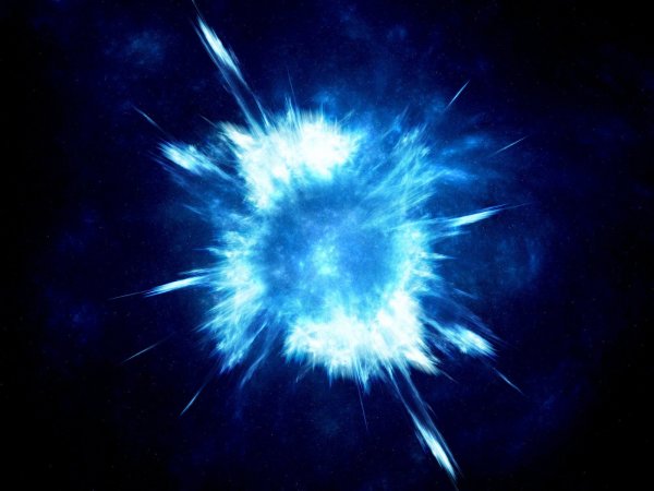 Взрыв сверхновой звезды гиф