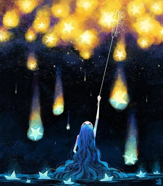 Девушка звезда