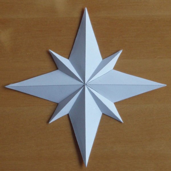 Объемная звезда из бумаги Новогодние поделки оригами - Поделки - Страна Мам