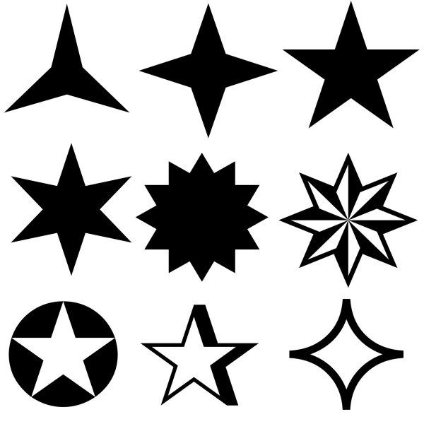 Символ четырез конечная звезда