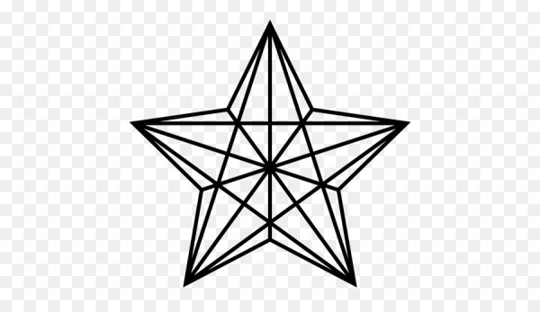 Изображение звезды пятиконечной