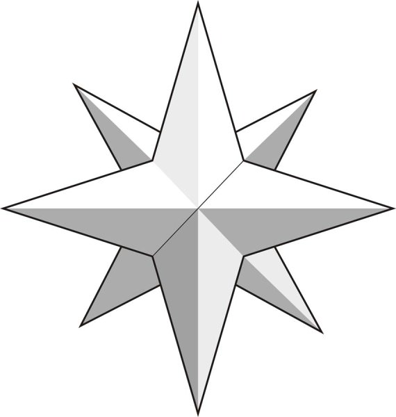 Четырехугольная звезда